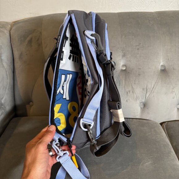 NWT Sherpani x REI Co-op Anti-Theft Convertible Backpack Gray/Blue Women - Picture 8 of 13